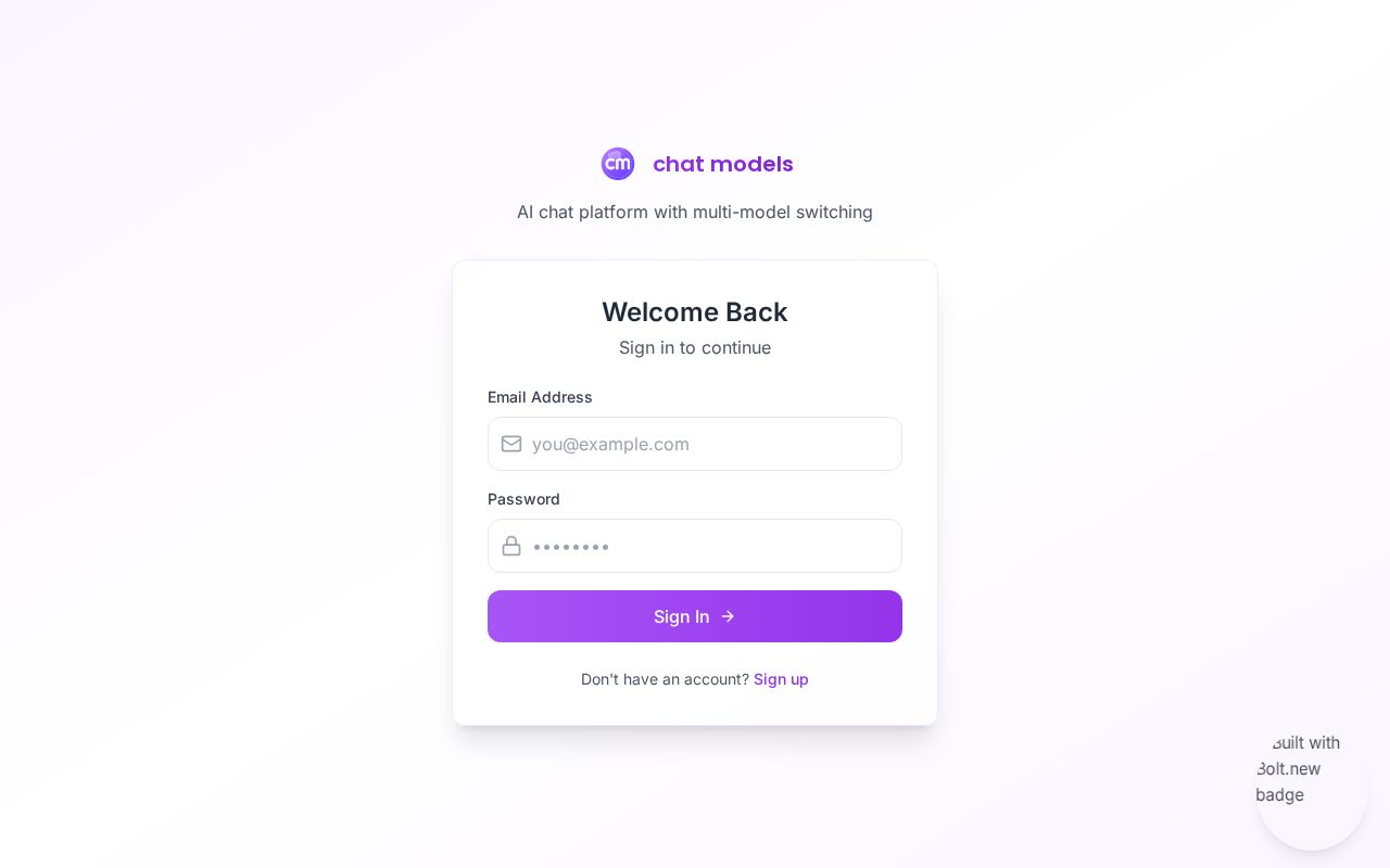 Preview of chat-models
