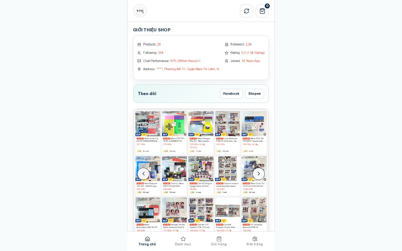 Preview of Diah Shop