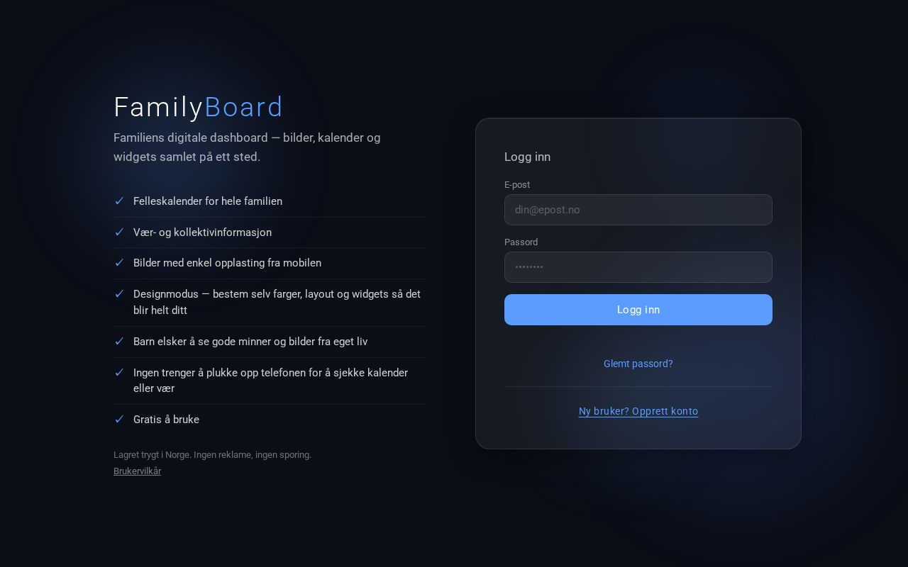 Preview of FamilyBoard