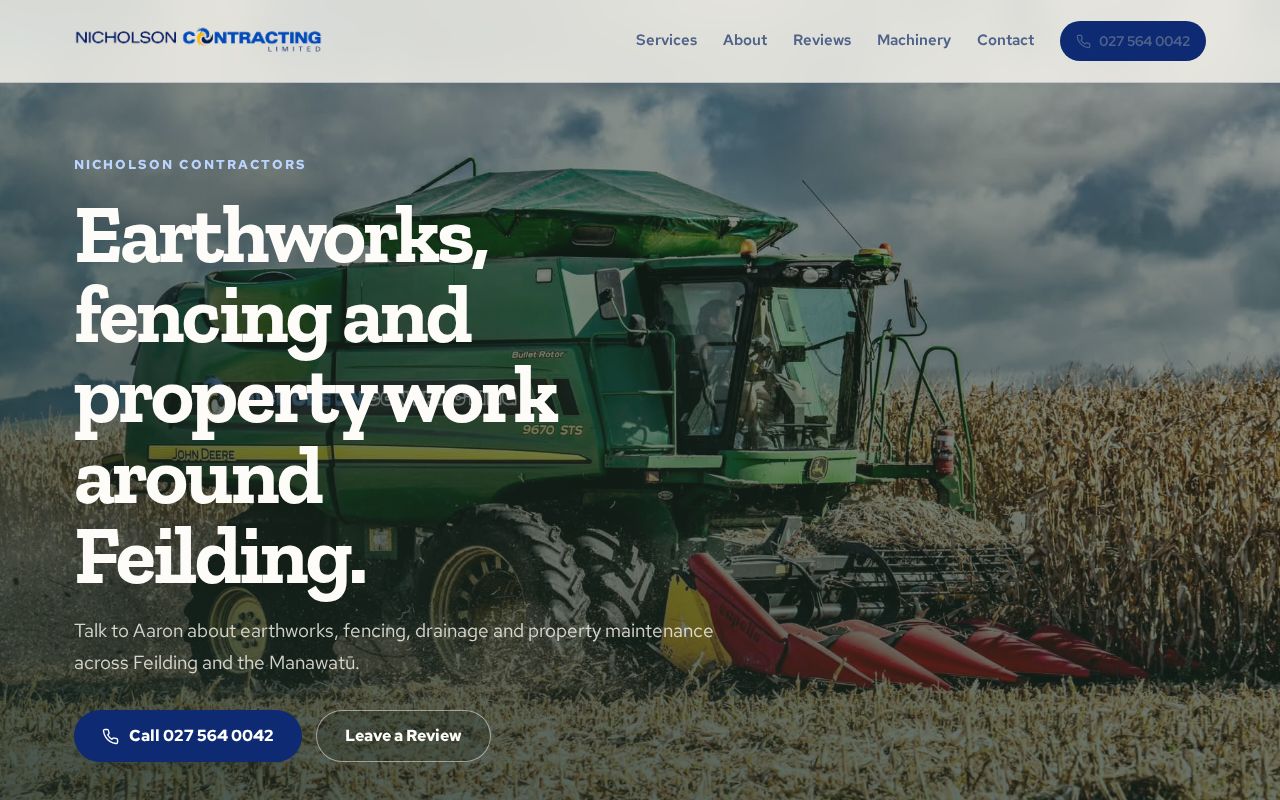 Preview of Nicholson Contractors Demo