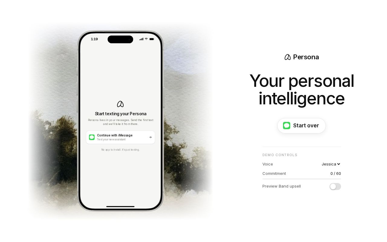 Preview of Persona Onboarding
