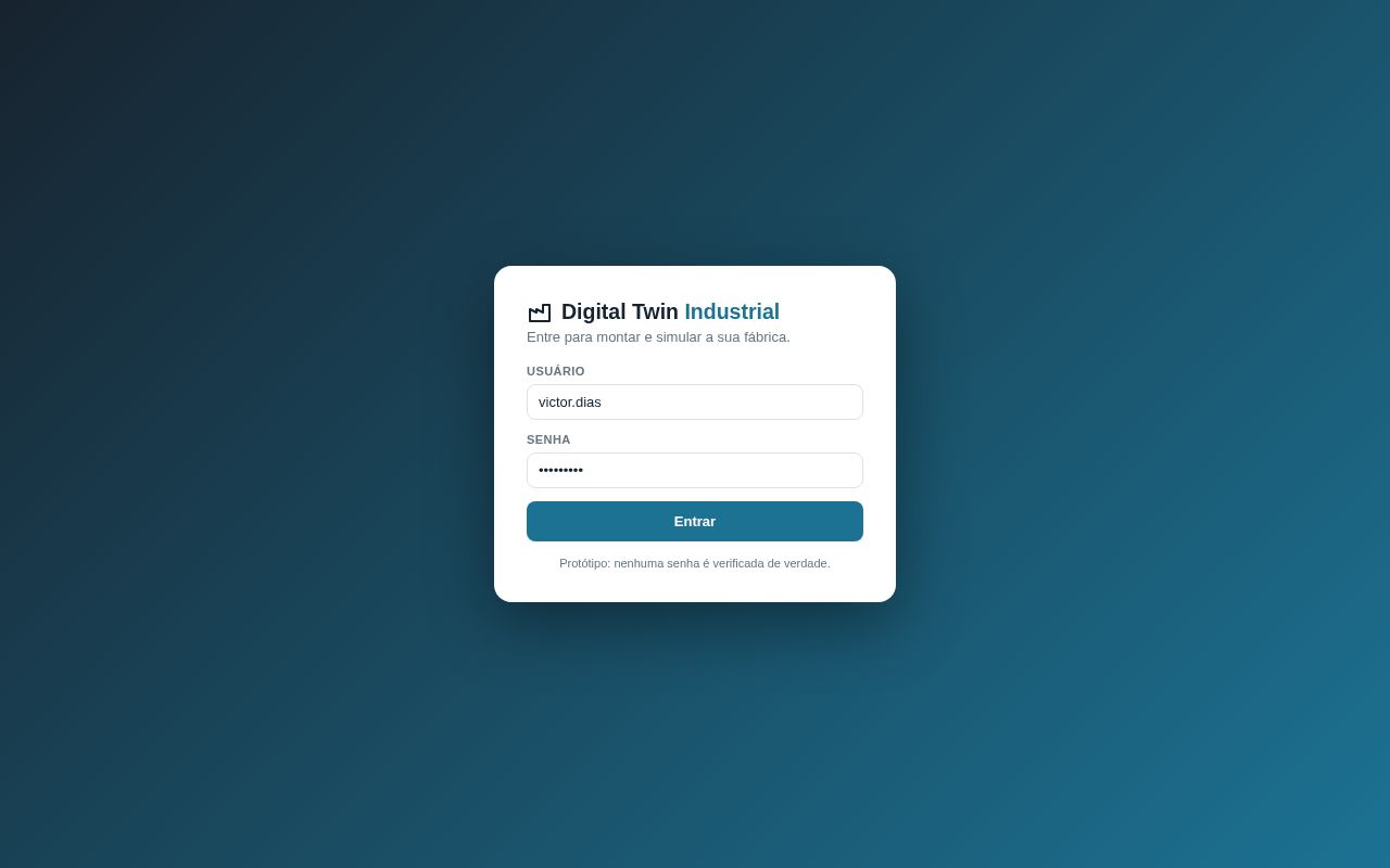 Preview of Digital Twin Industrial