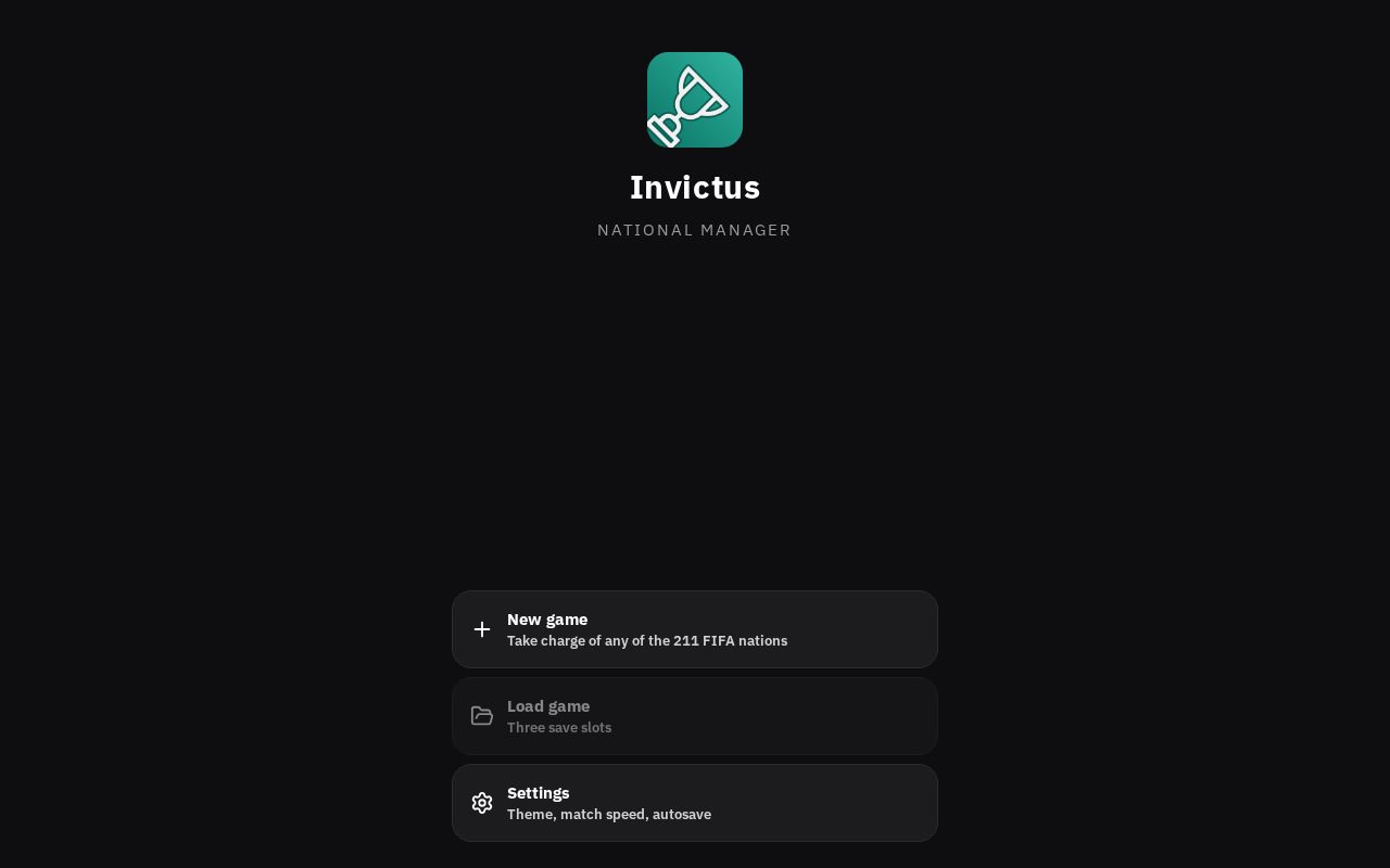 Preview of Invictus National Manager