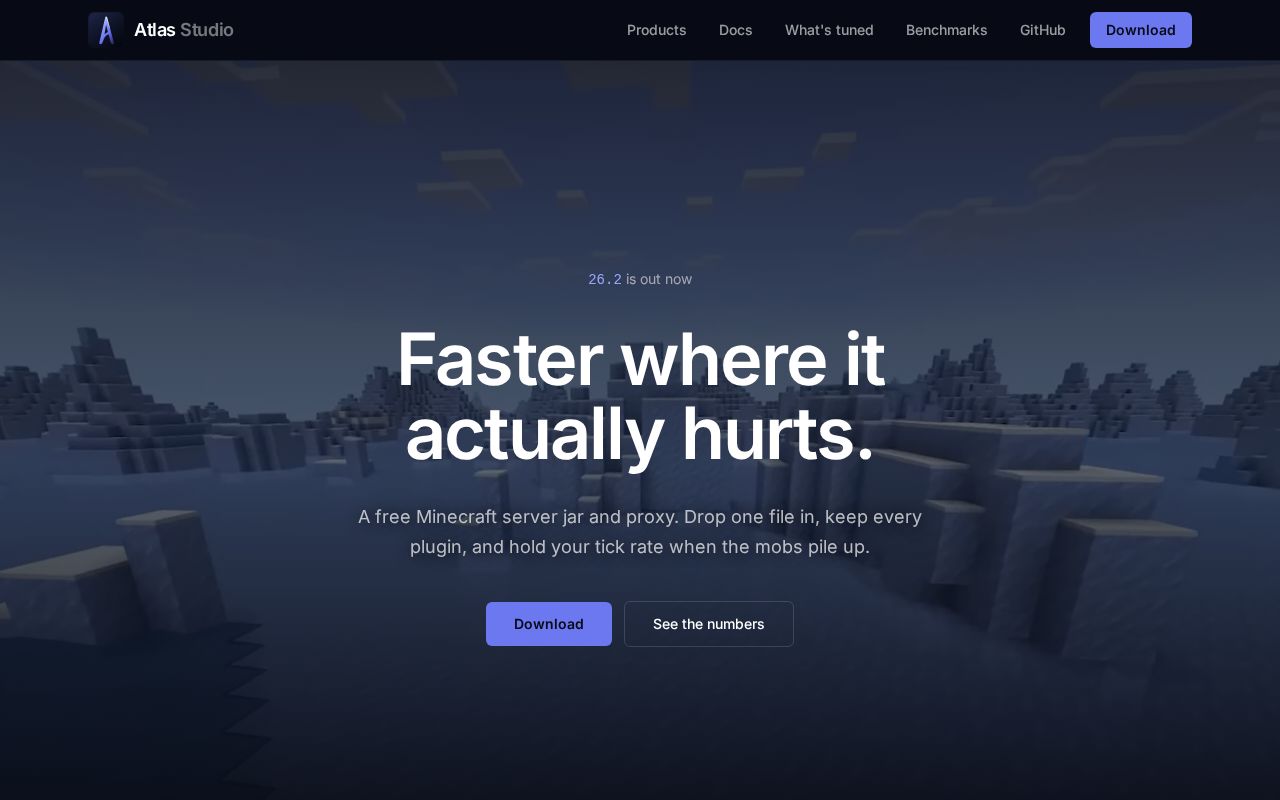 Preview of Atlas Website