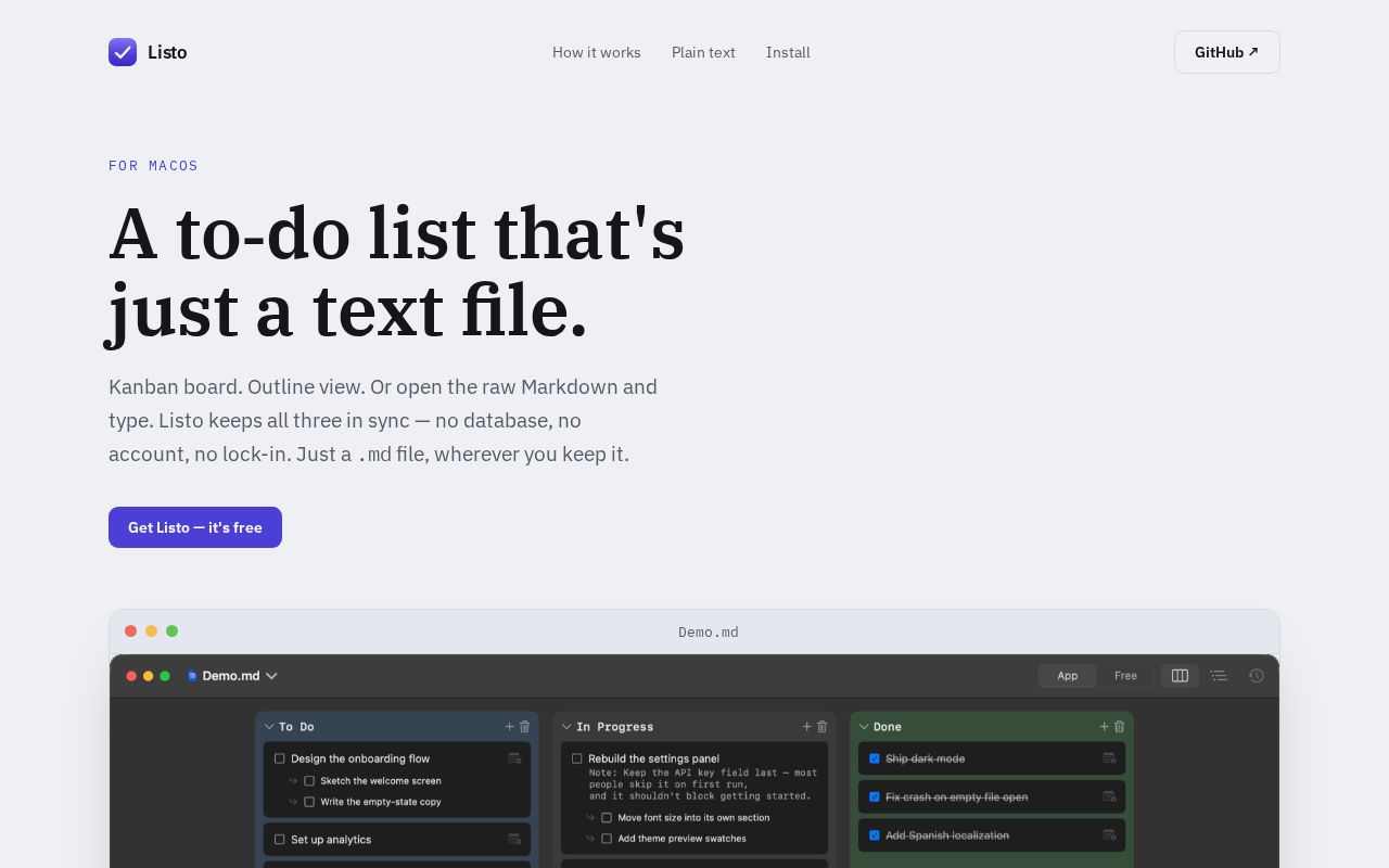 Preview of Listo