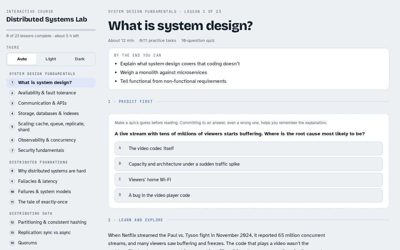 Preview of Distributed Systems Lab