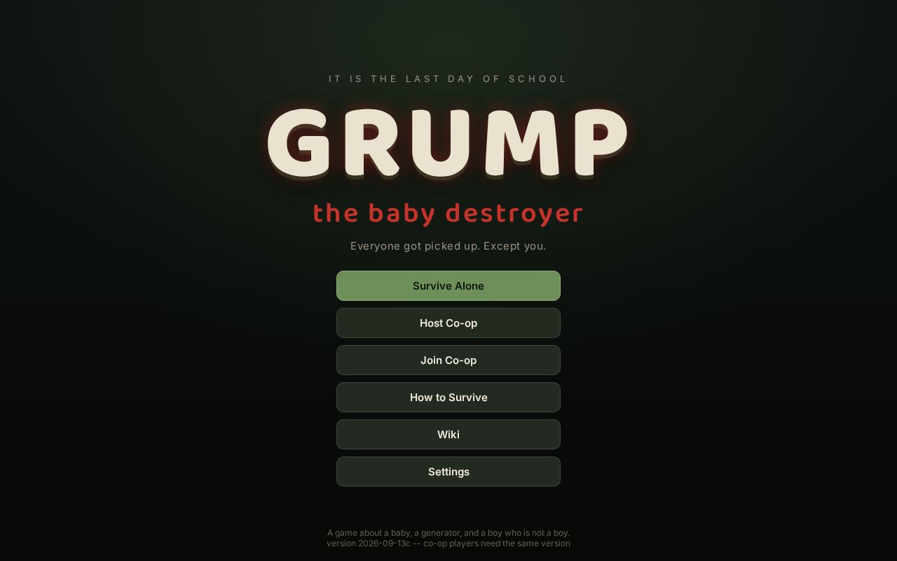 Preview of Grump The Baby Destroyer