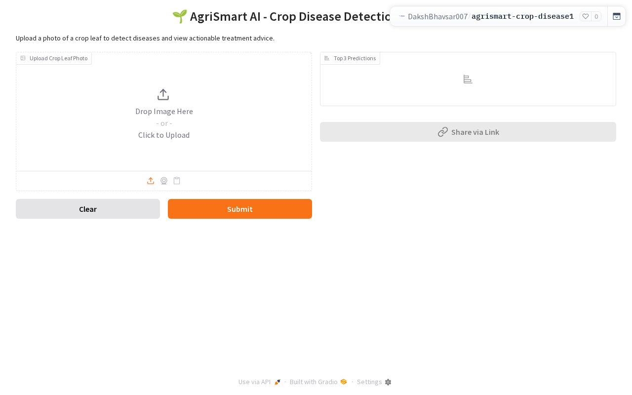 Preview of AgriSmart AI - Crop Disease Detection Engine