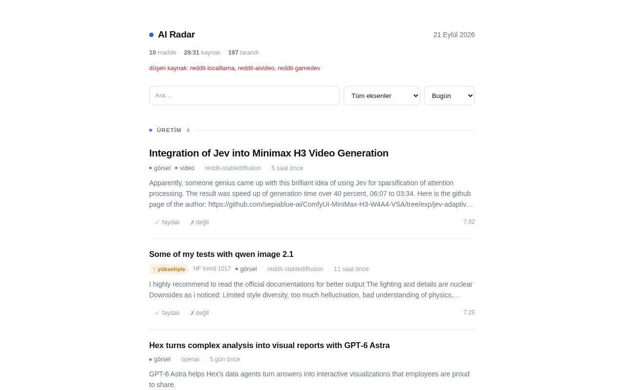 Preview of Ai Radar