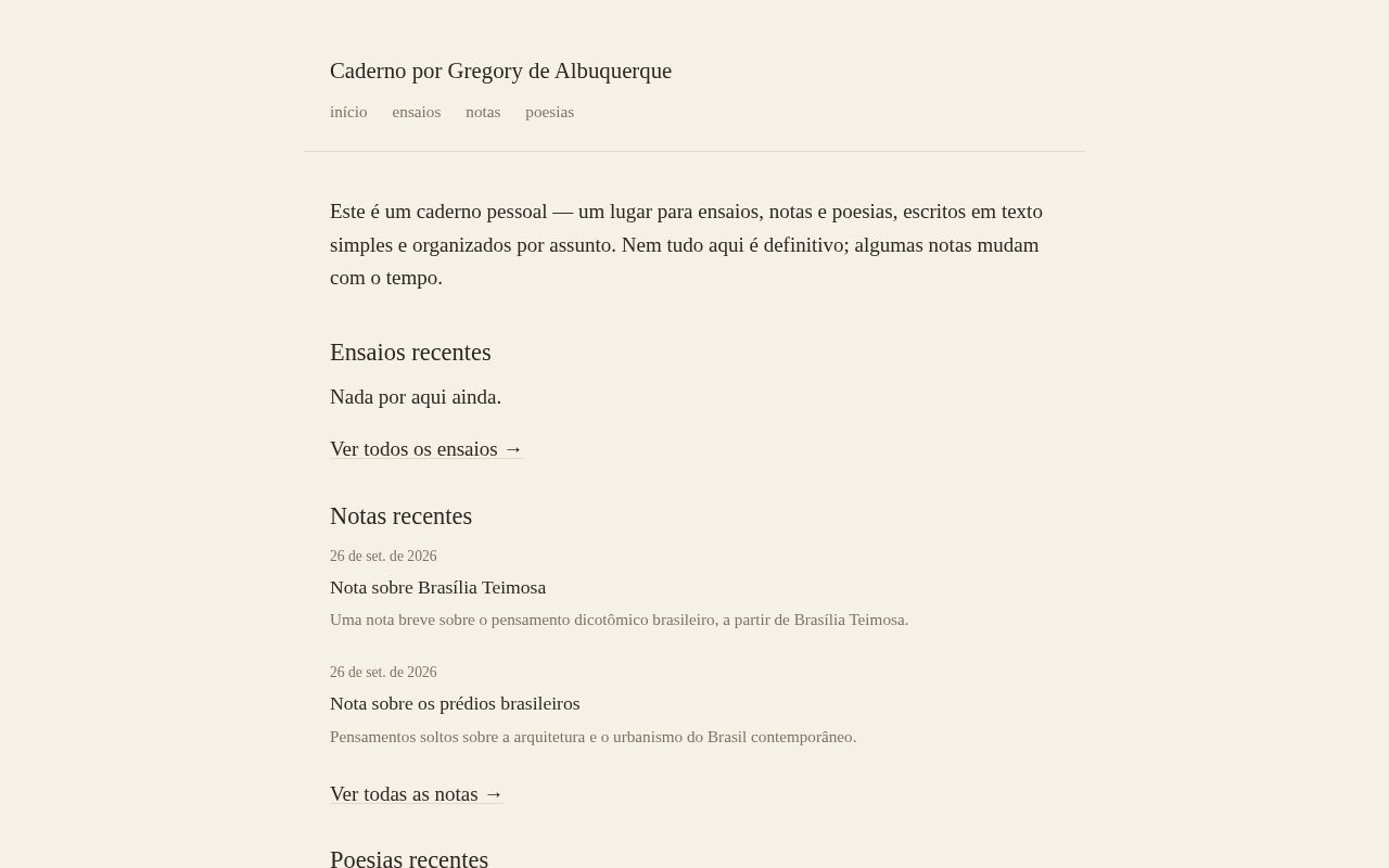 Preview of Caderno