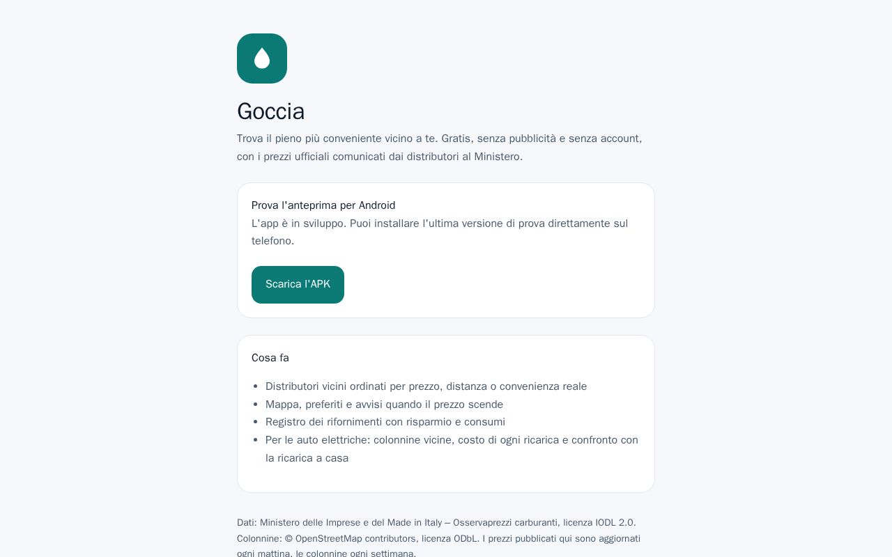 Preview of Goccia