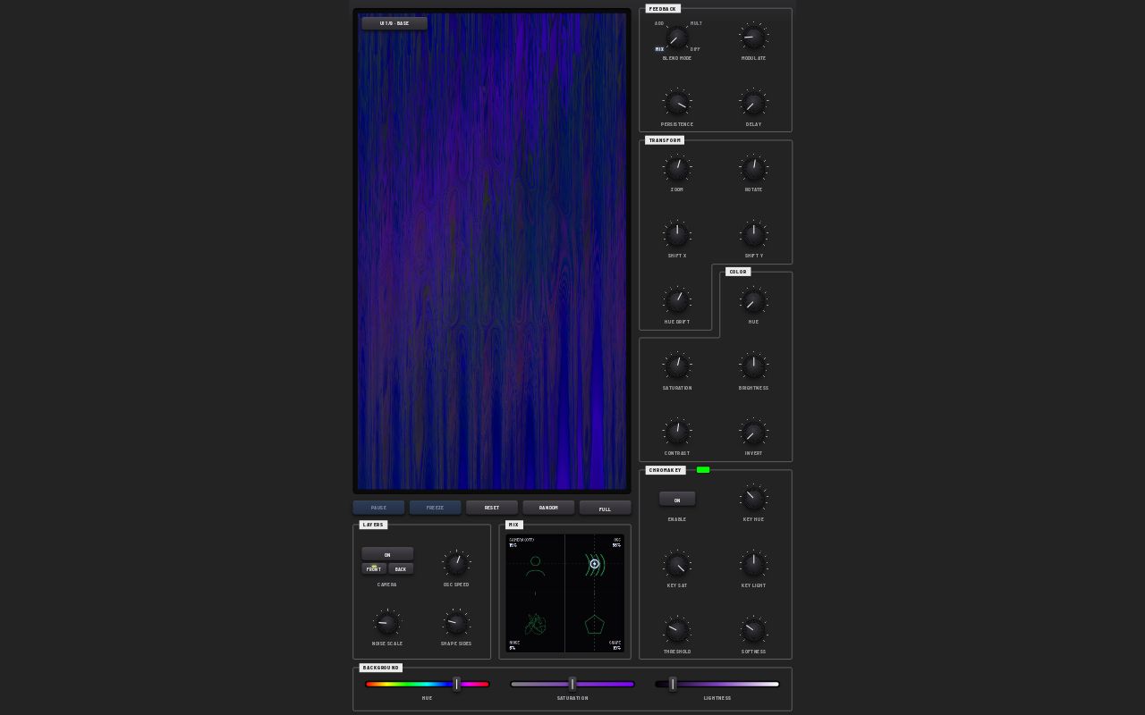 Preview of Video Feedback Visualizer