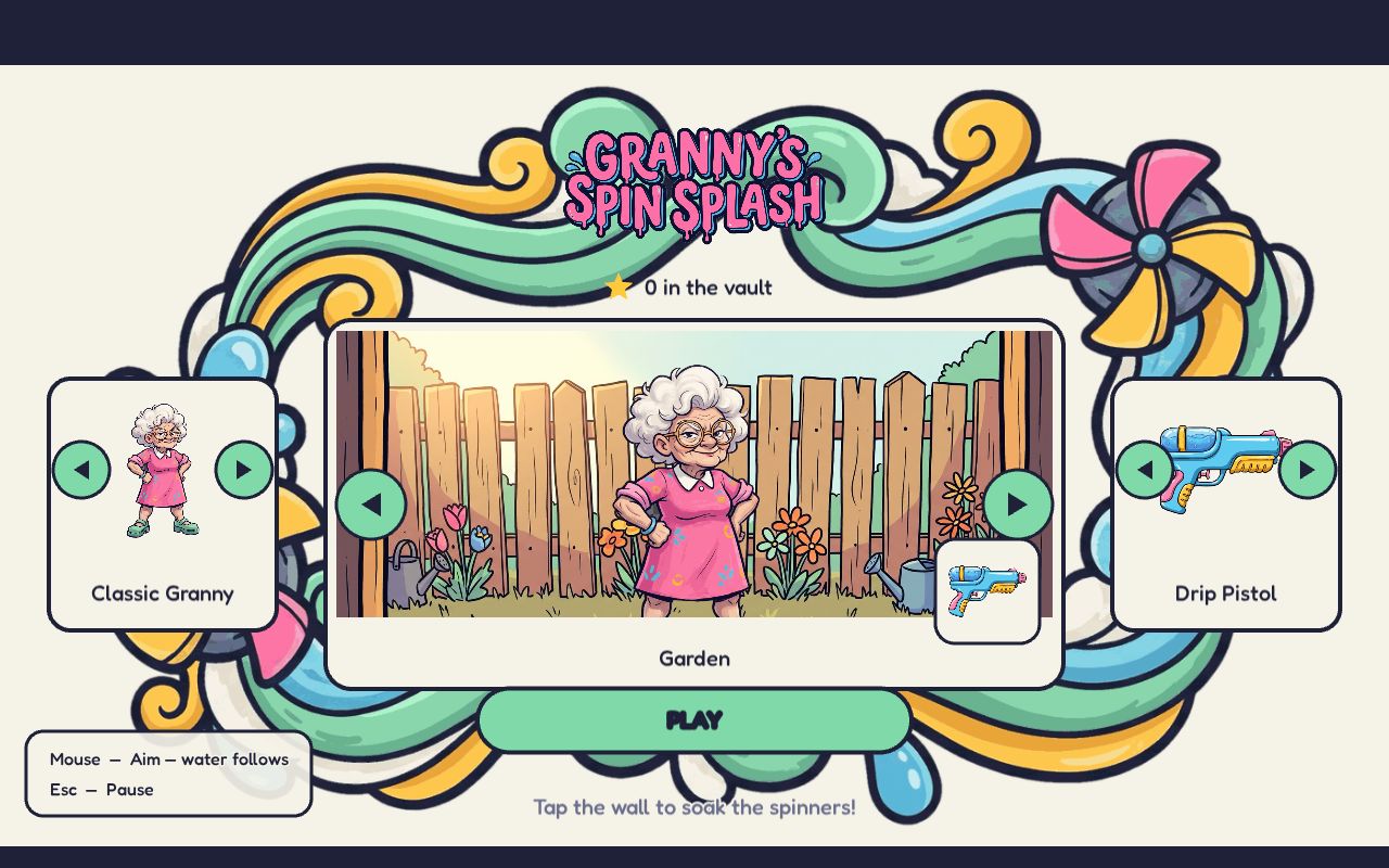Preview of Grannys Spin Splash
