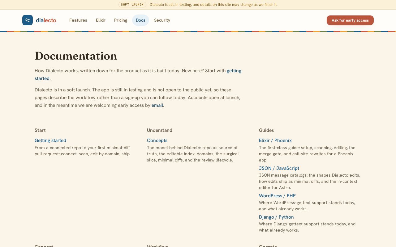 Preview of Docs