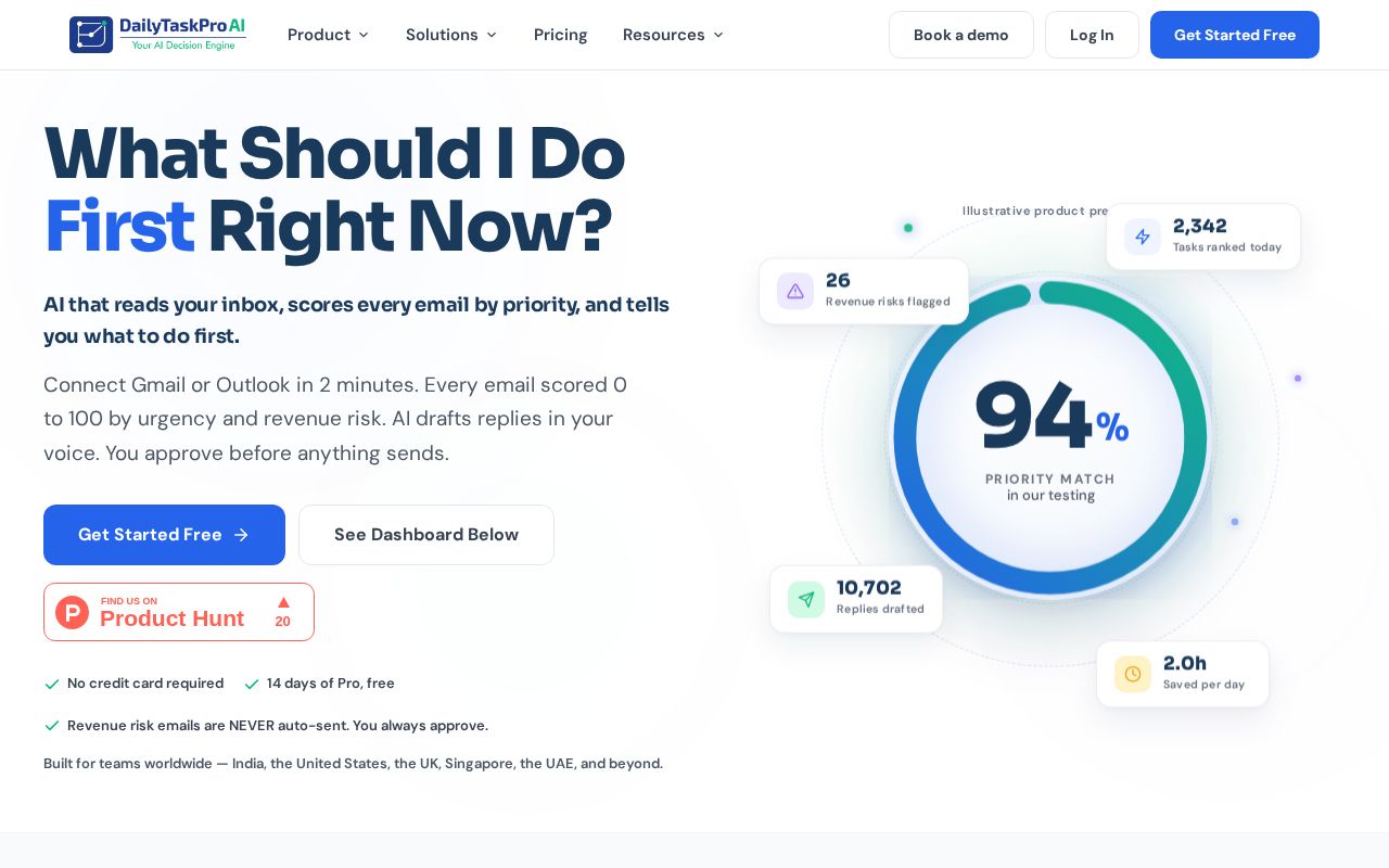 Preview of DailyTaskProAI