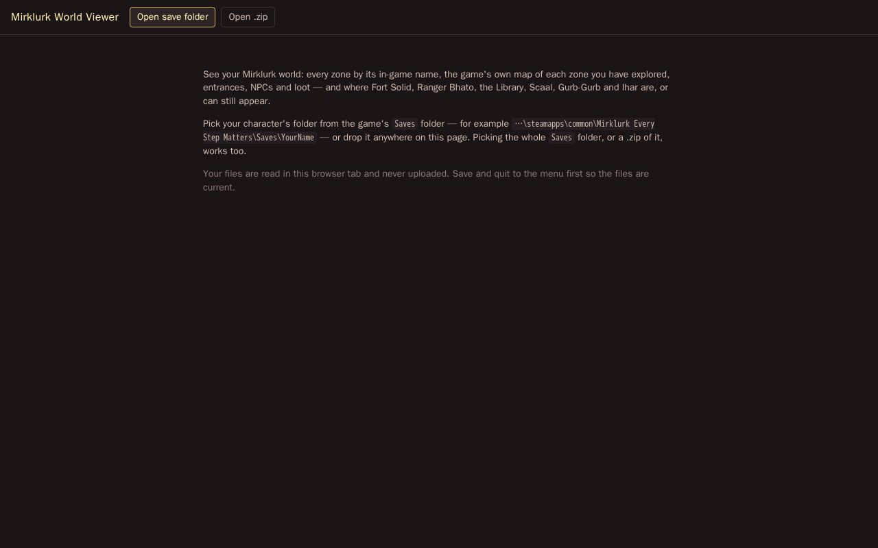 Preview of Mirklurk Map