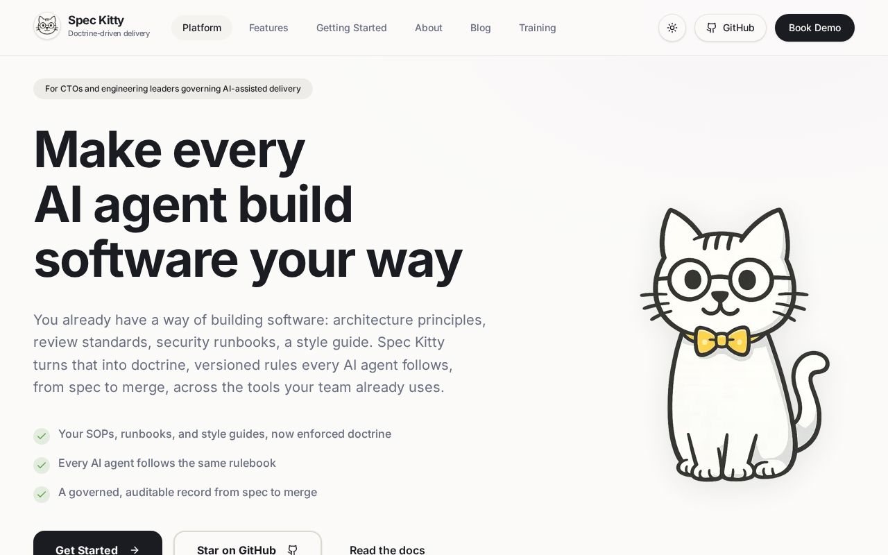 Preview of Spec Kitty