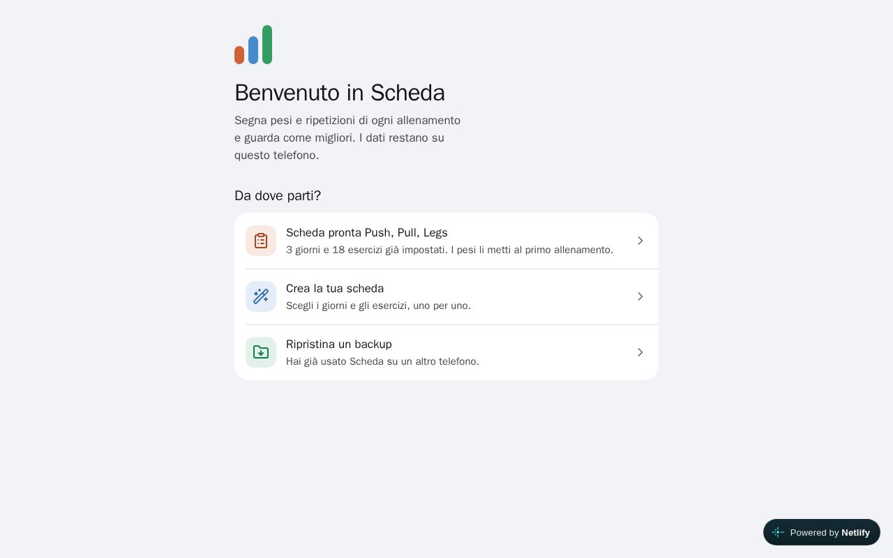 Preview of Scheda