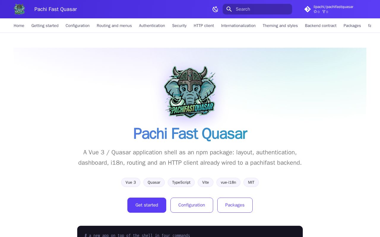 Preview of Pachi Fast Quasar