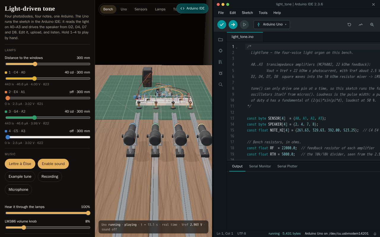 Preview of Light Music Sim