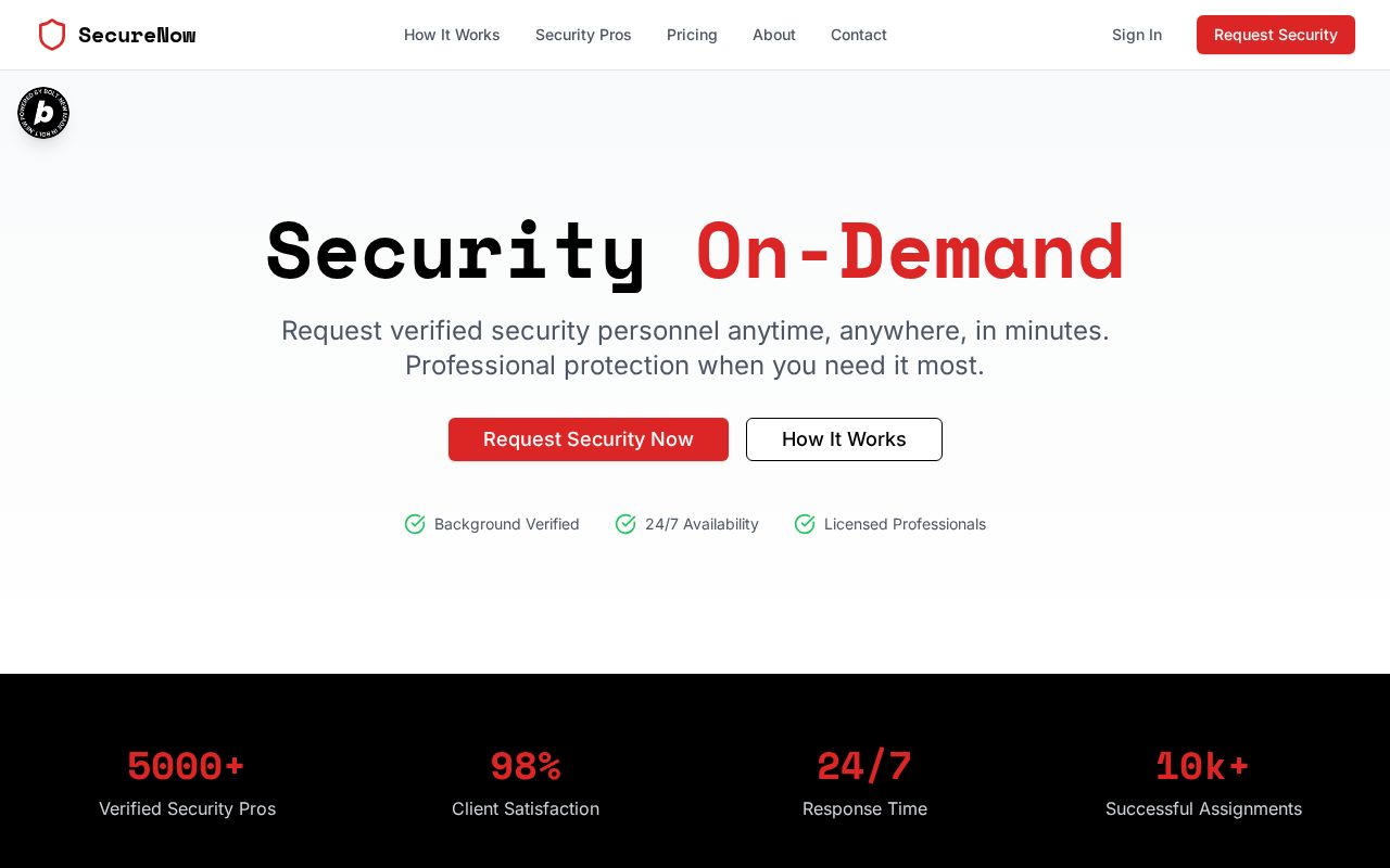 Preview of SecureNow