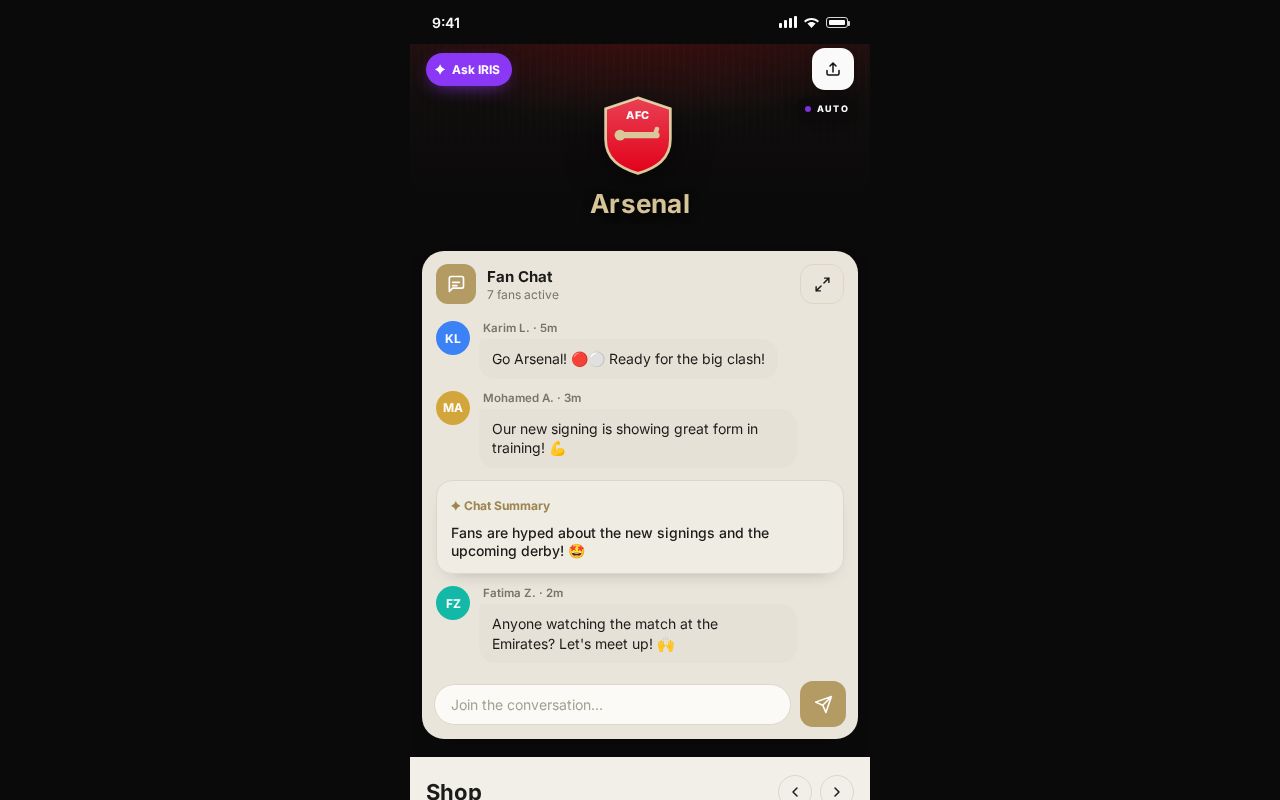 Preview of Immersive Platform Demo