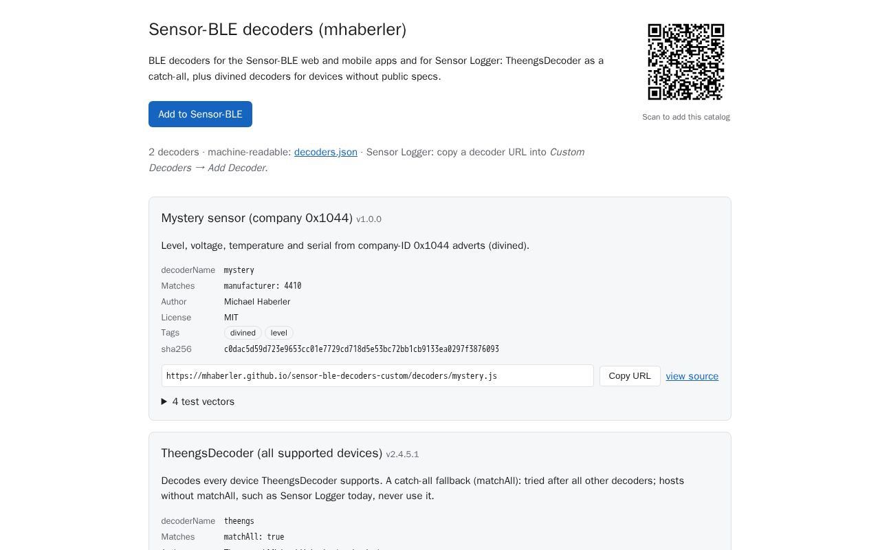 Preview of Sensor Ble Decoders Custom