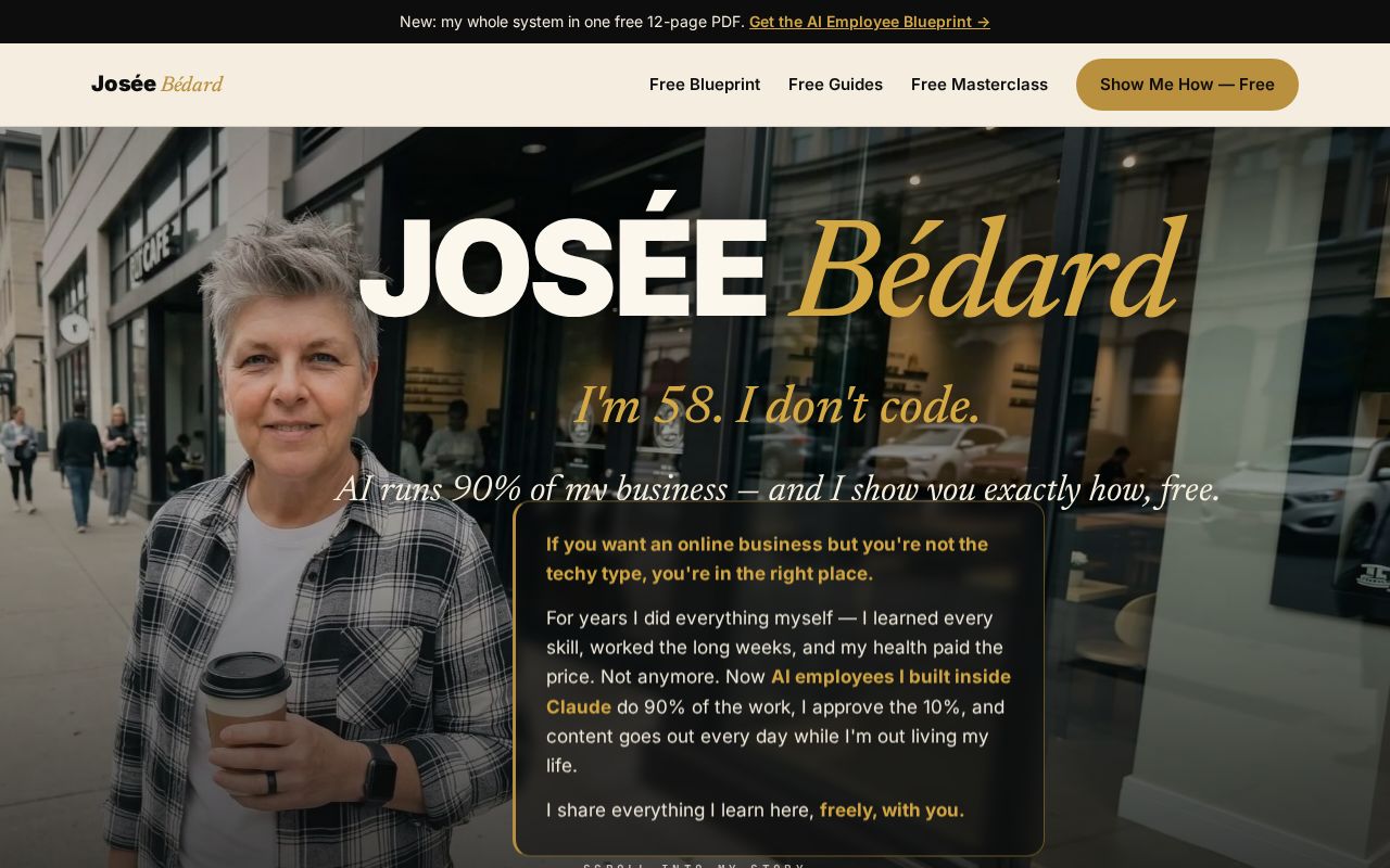 Preview of Joseebedard Site