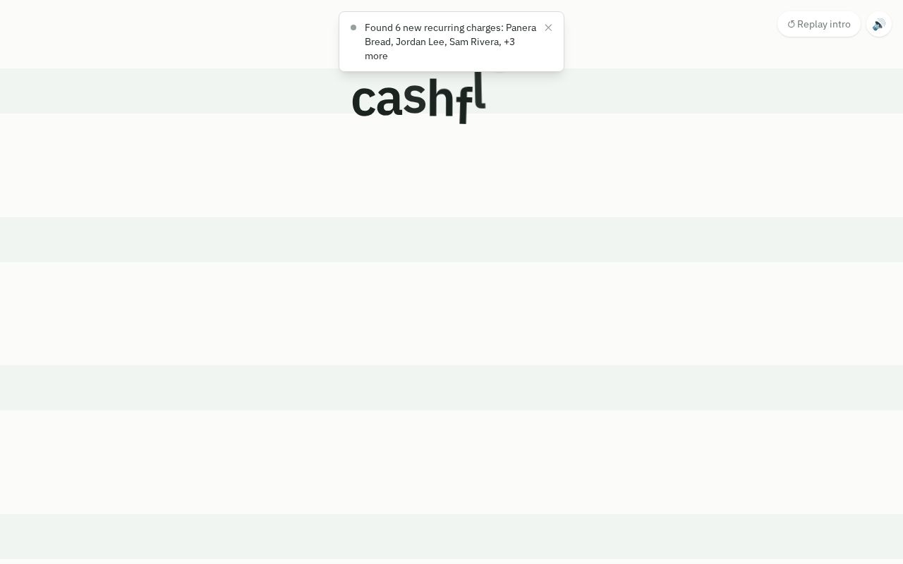 Preview of Cashflow