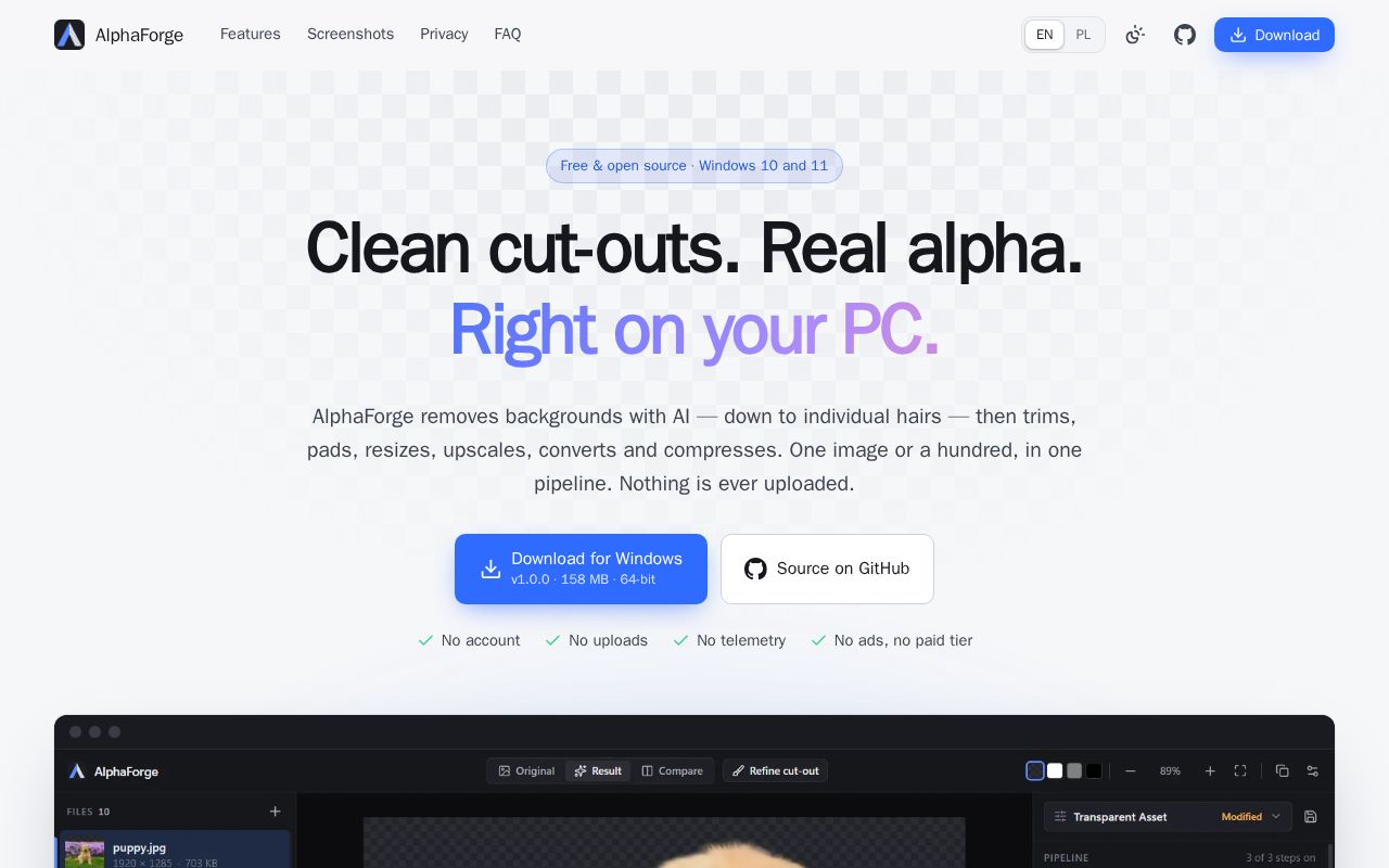 Preview of AlphaForge