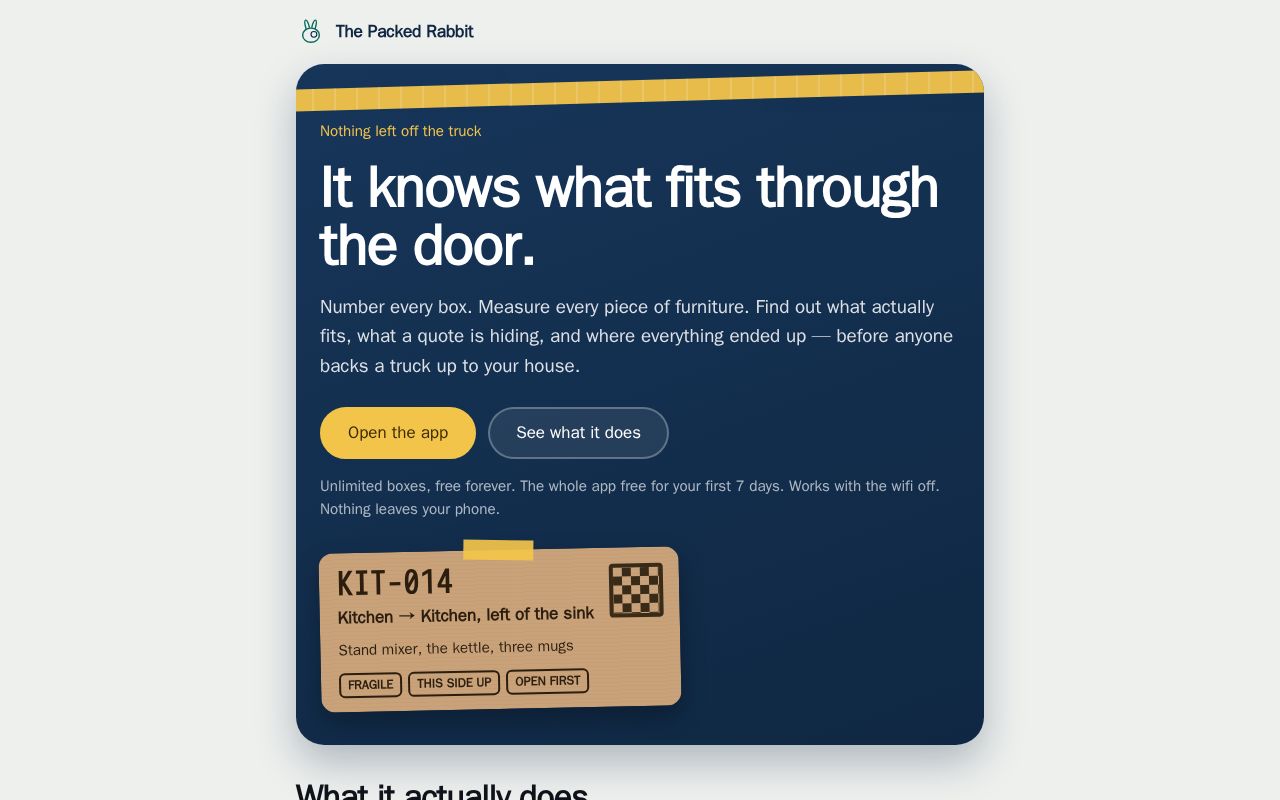 Preview of Packedrabbit