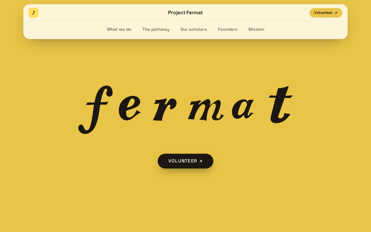 Preview of Project Fermat
