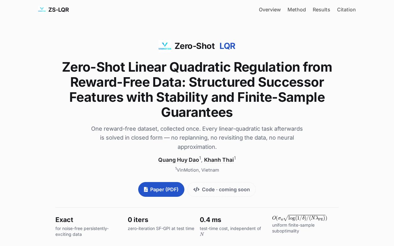 Preview of ZeroshotLQR