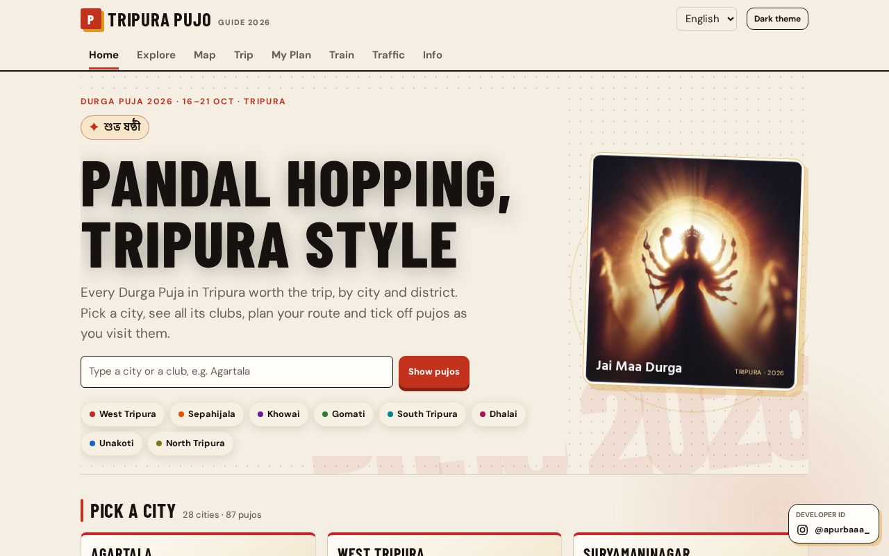 Preview of Tripurapujo
