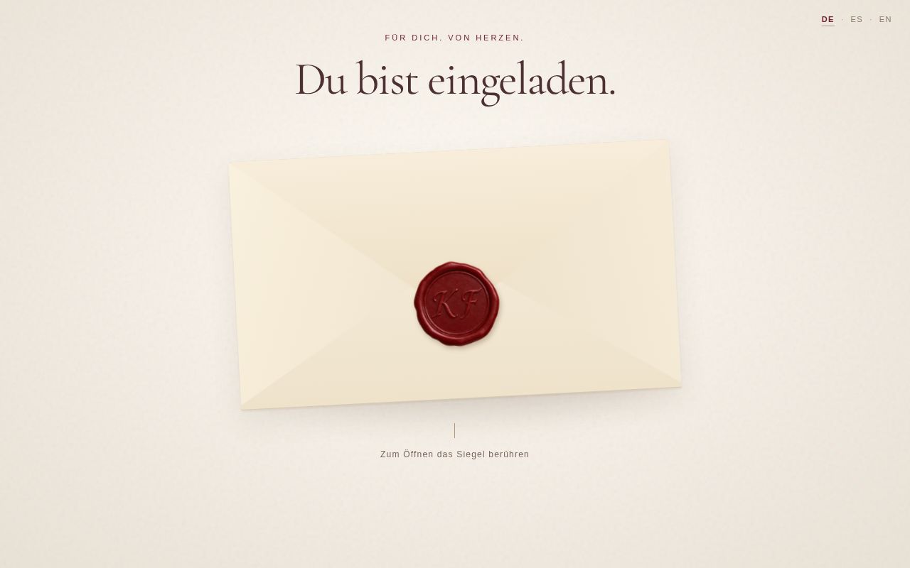 Preview of Hochzeitseinladung