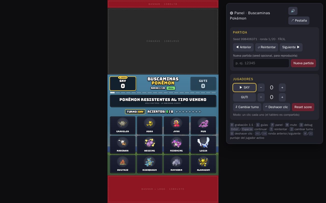 Preview of Buscaminas Pokemon