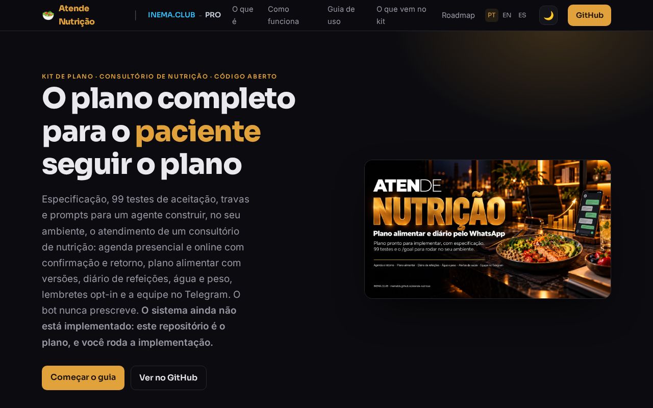 Preview of Atende Nutricao