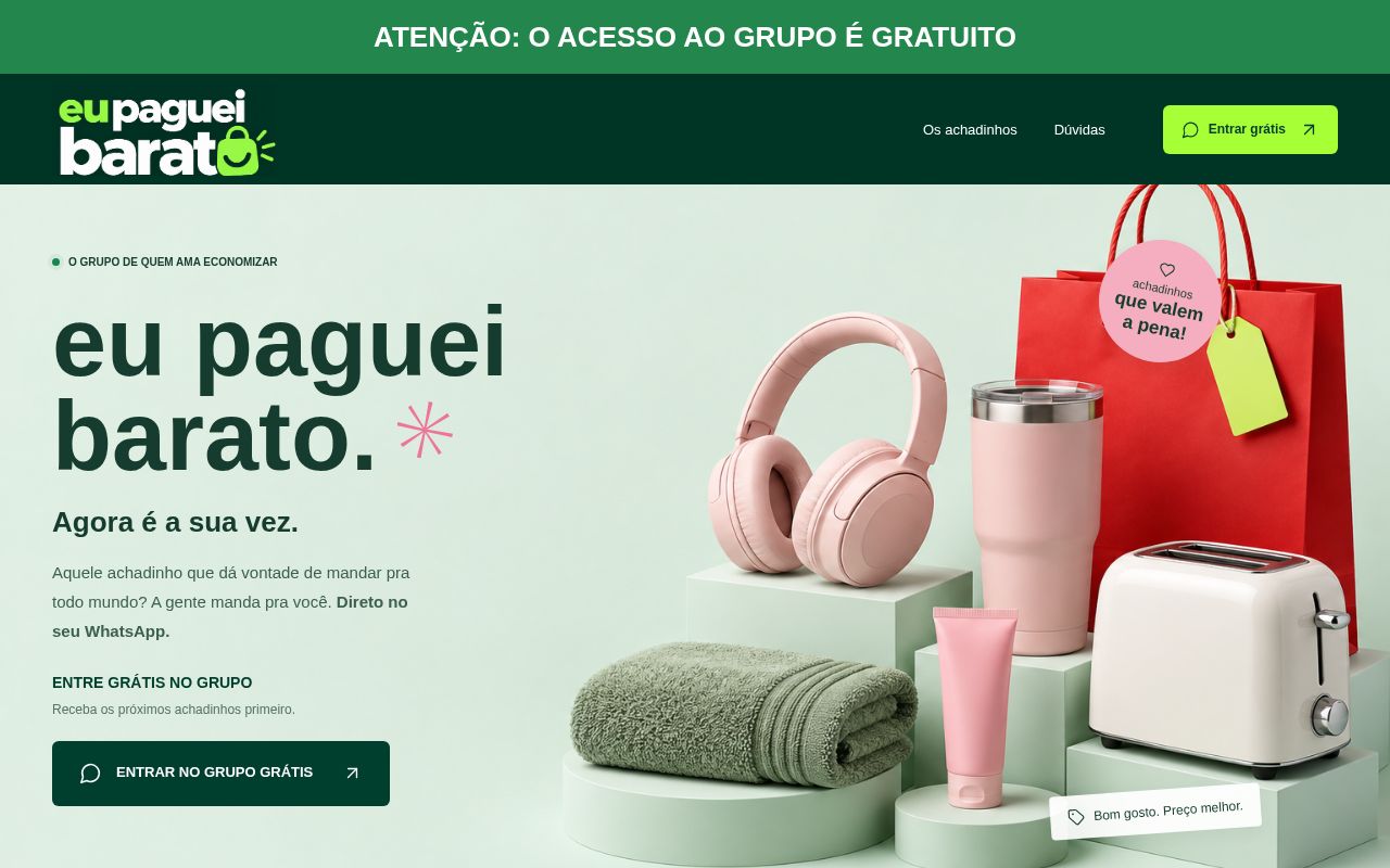 Preview of Eupagueibarato