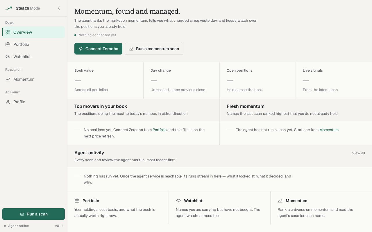 Preview of Web App