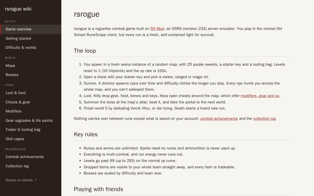 Preview of rsrogue wiki