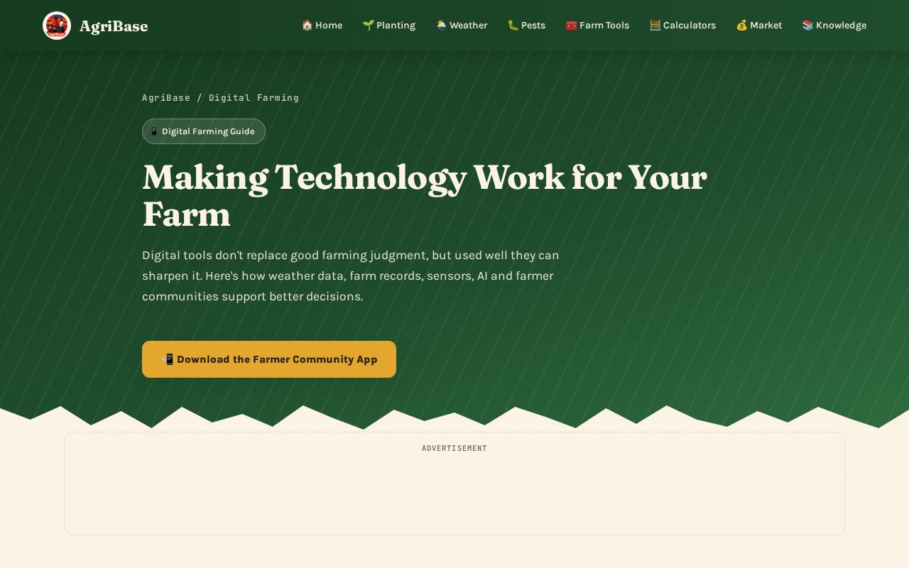 Preview of Digital Farming