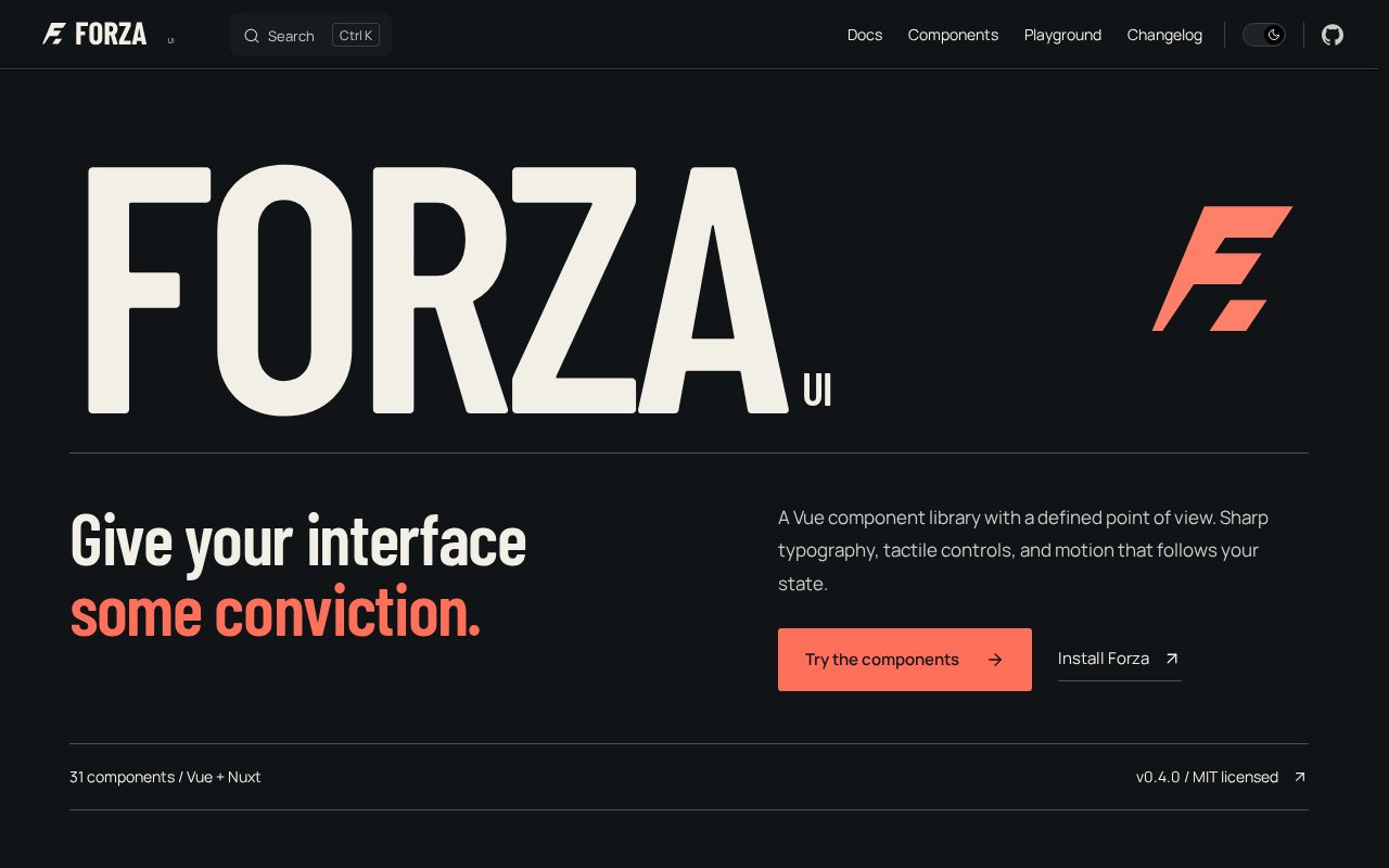 Preview of Forza Ui