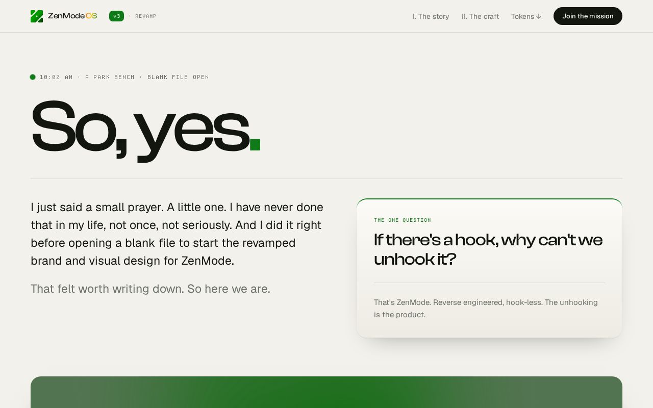 Preview of Zenmode Os Brand Style