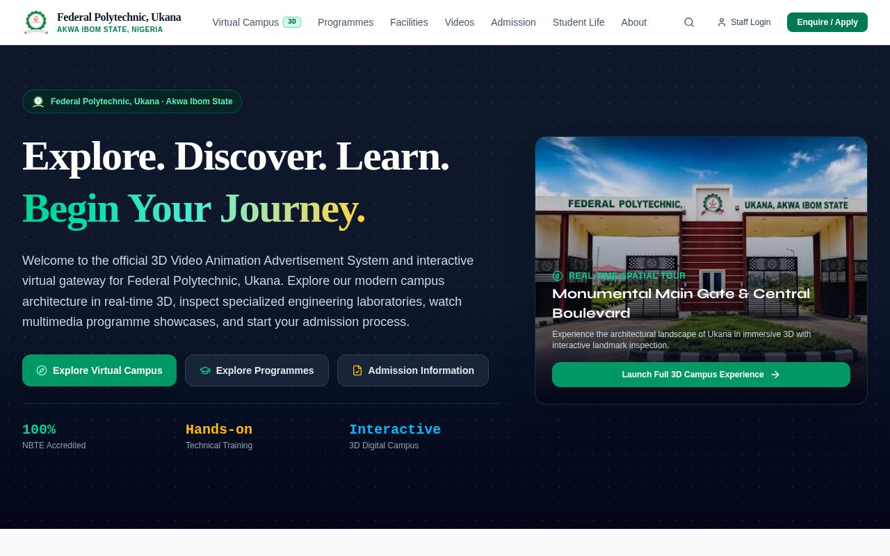Preview of 3D Ads System Fedpoly Ukana