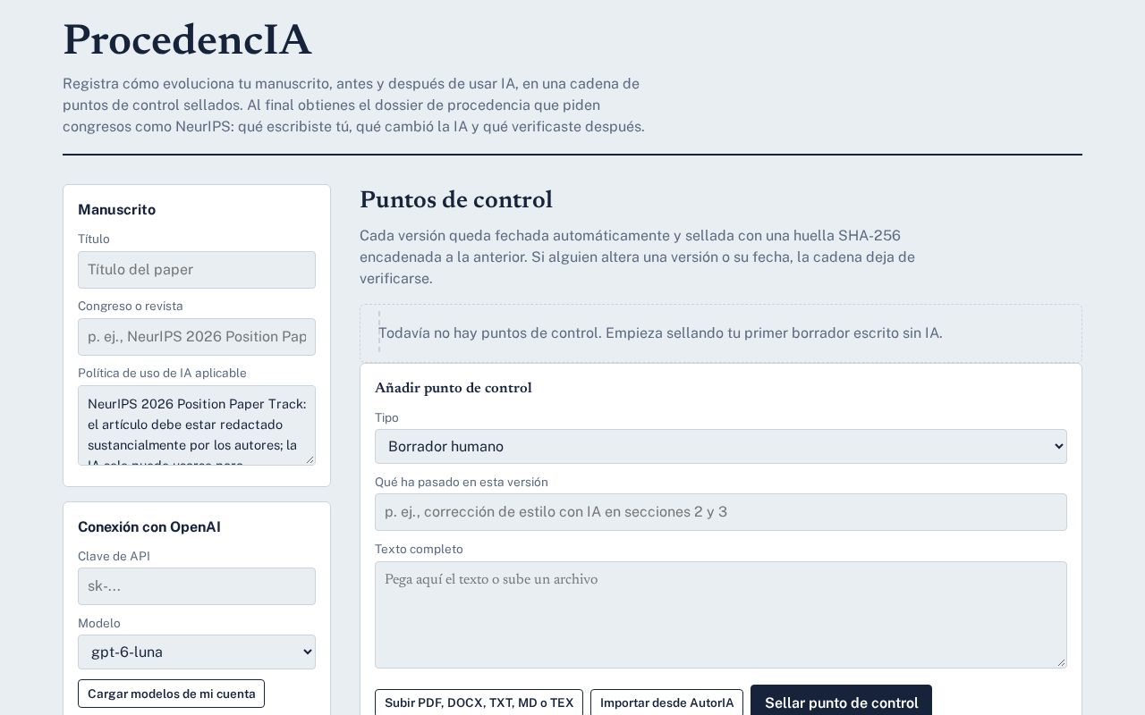 Preview of Procedencia