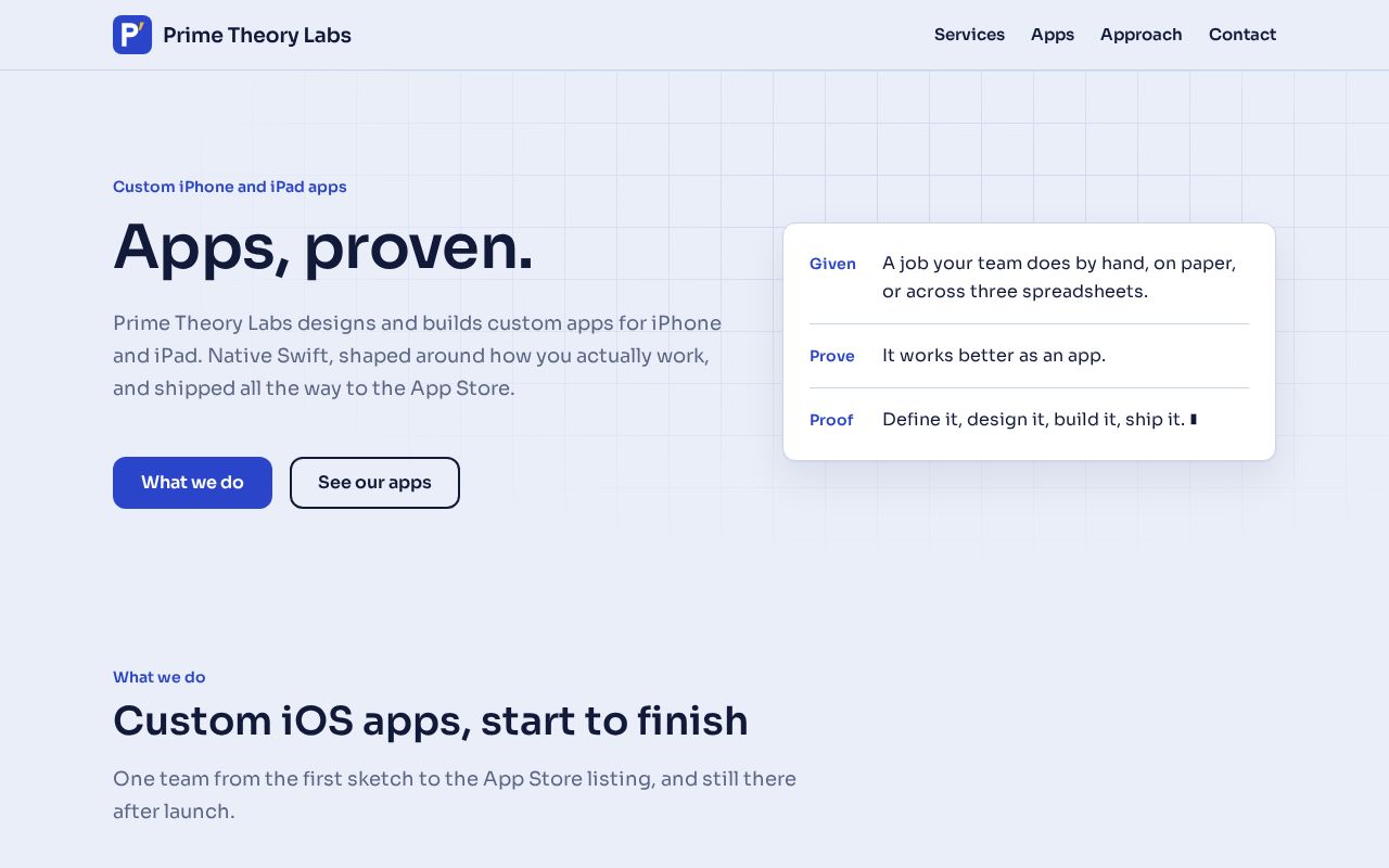 Preview of PrimeTheoryLabs