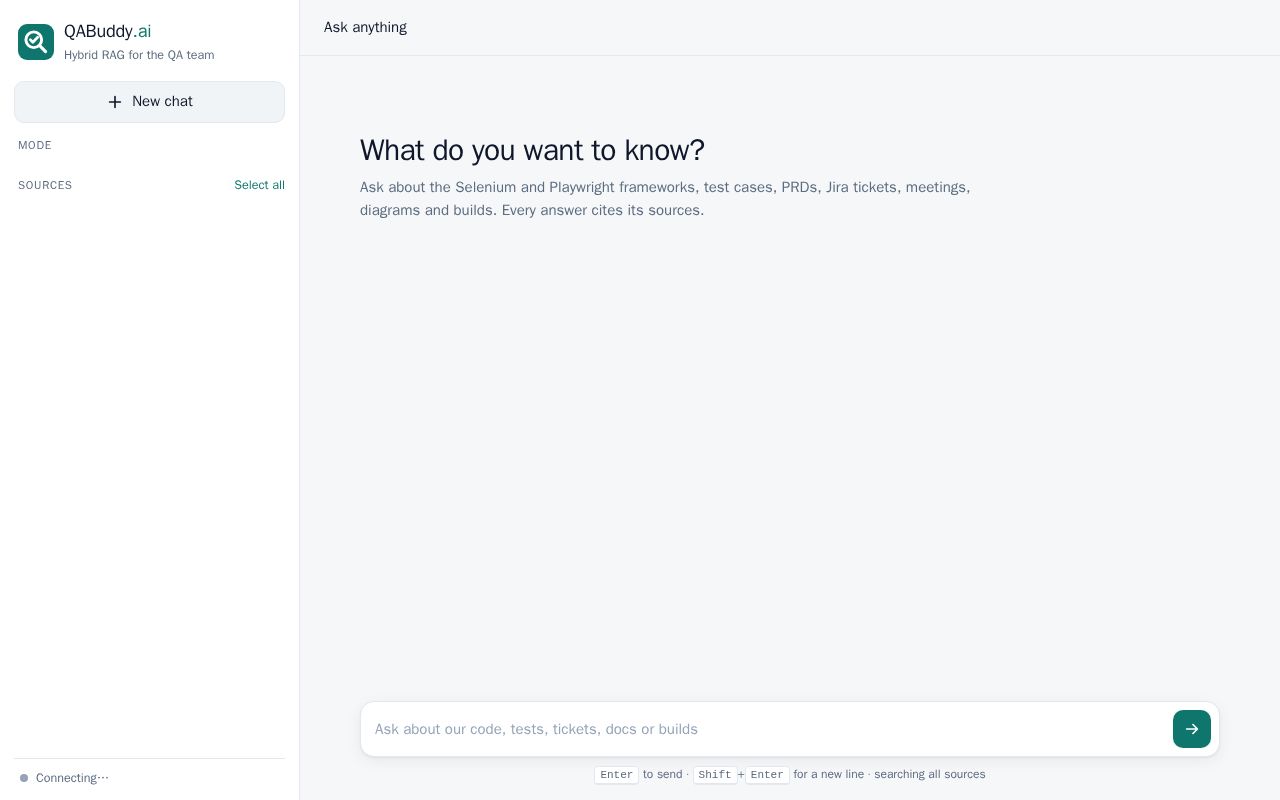 Preview of RAG QA Buddy Ai