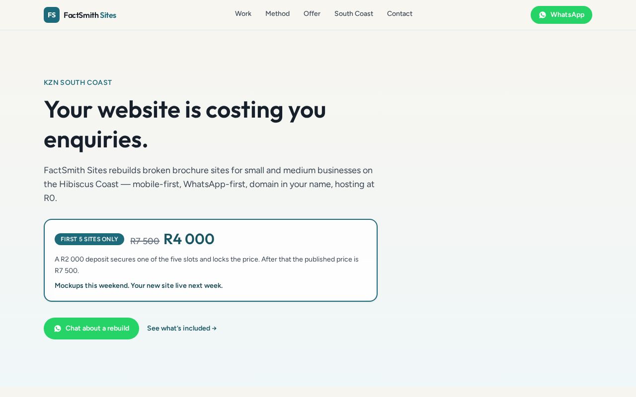 Preview of Factsmith Sites
