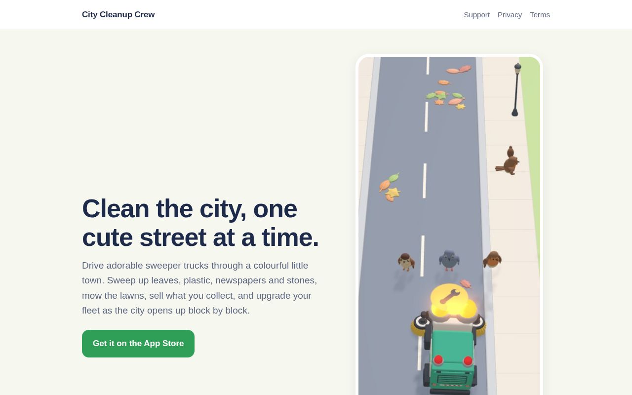 Preview of City Cleanup Crew