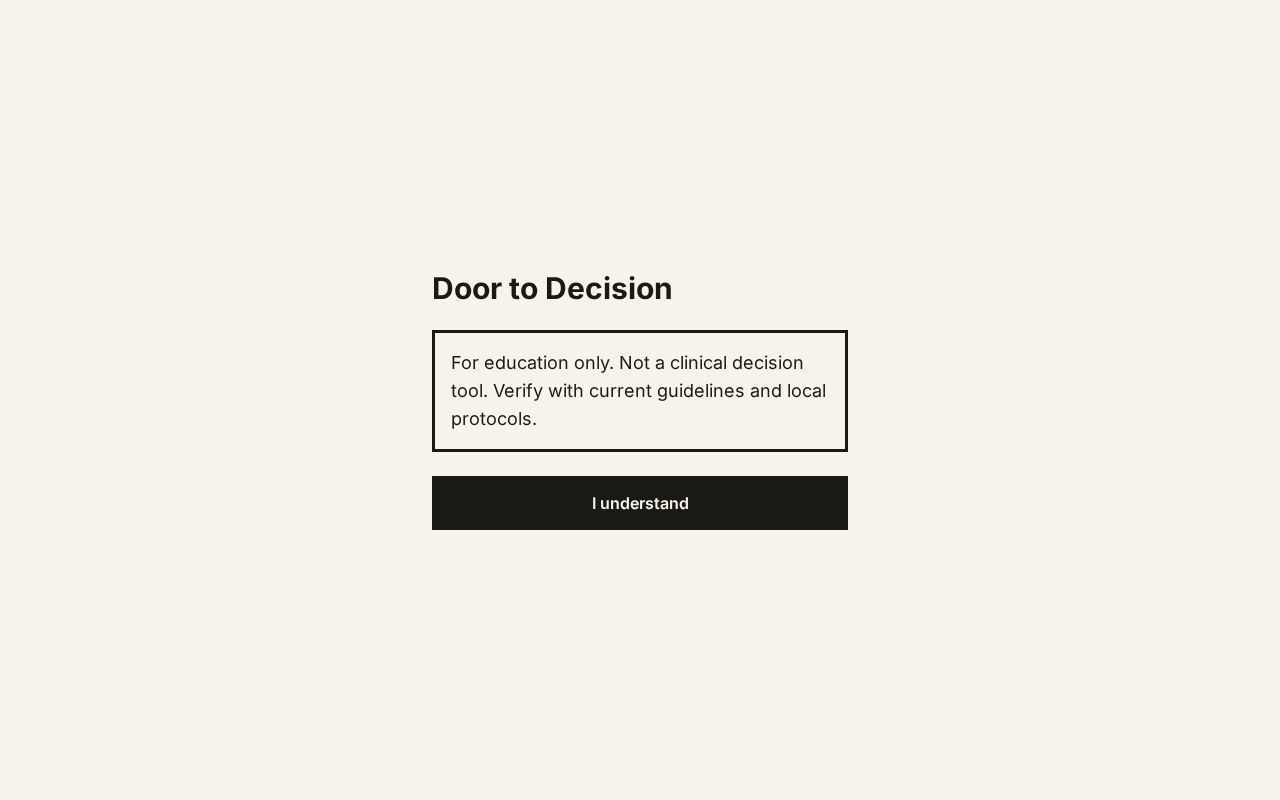Preview of Door To Decision